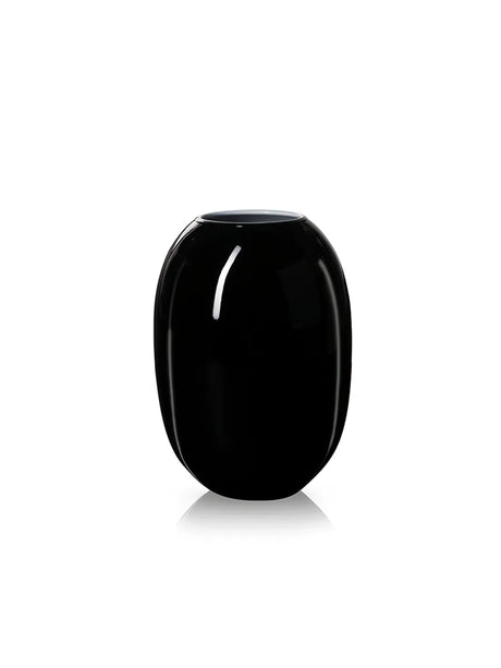 SUPER Vase von Piet Hein (Schwarz/Opal) - 1 - Jacobsen Plus