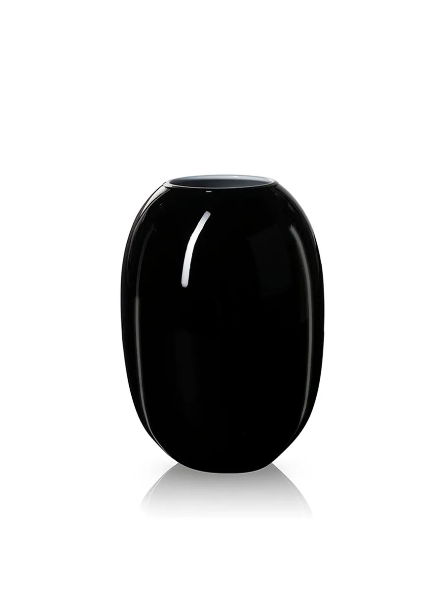 SUPER Vase fra Piet Hein (Sort/Opal)