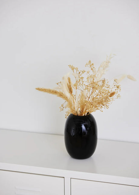 SUPER Vase von Piet Hein (Schwarz/Opal) - 2 - Jacobsen Plus