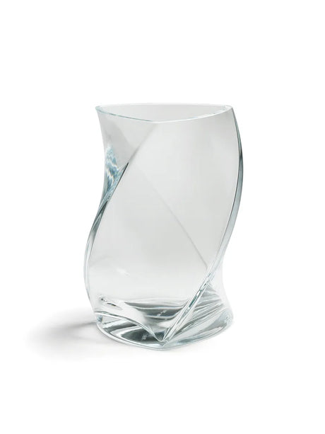 Twister Vase von Piet Hein (klar) - 24 cm - Jacobsen Plus