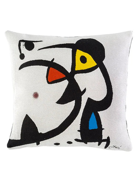 Miro Deux Personnages Hantés Par Un Oiseau Pude fra Poulin Design - 1 - Jacobsen Plus