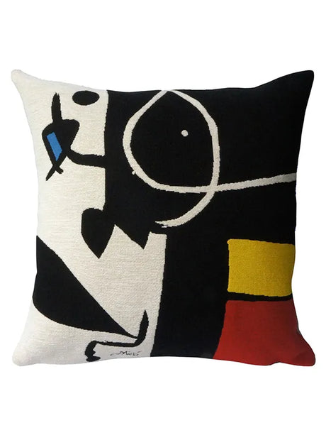 Miro Femme Oiseaux Kissen von Poulin Design - 1 - Jacobsen Plus