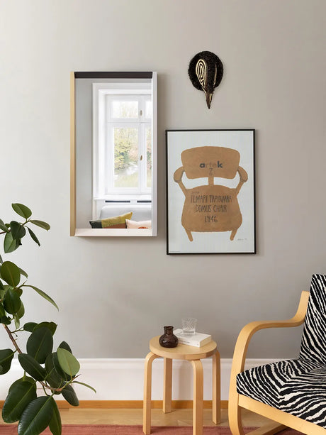 Colour Frame Mirror, medium von Vitra - Blue - Orange - Jacobsen Plus