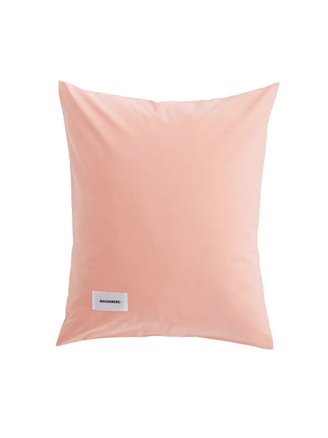 Pure Poplin Pillow Cover Single 50x70 cm von Magniberg - Pfirsich - Jacobsen Plus
