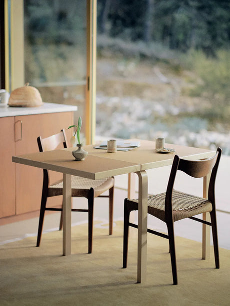 Aalto Table Foldable, DL81C von Artek - Birk - Jacobsen Plus