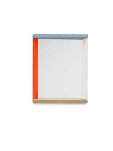 Colour Frame Mirror, small von Vitra - Blue - Orange - Jacobsen Plus