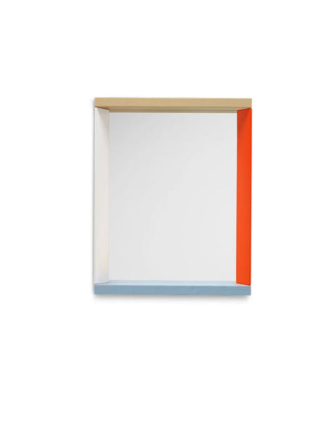 Colour Frame Mirror, small von Vitra - Blue - Orange - Jacobsen Plus