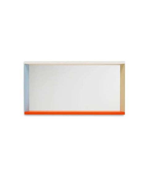 Colour Frame Mirror, medium von Vitra - Blue - Orange - Jacobsen Plus