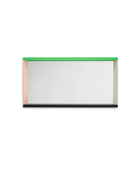 Colour Frame Mirror, medium von Vitra - Blue - Orange - Jacobsen Plus