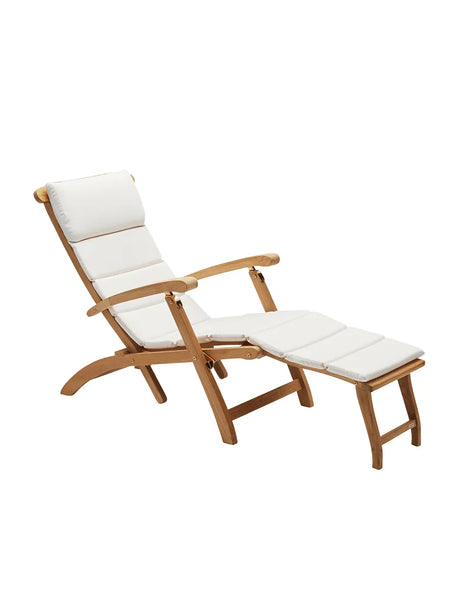Skagerak Kissen til Steamer Liegestuhl fra Fritz Hansen - Holzkohle - Jacobsen Plus