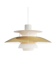 PH 5 Pendelleuchte Messing von Louis Poulsen