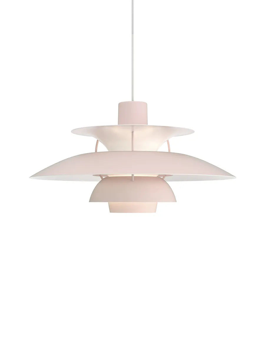 PH 5 Pendelleuchte, Monokrom Pale Rose von Poul Henningsen