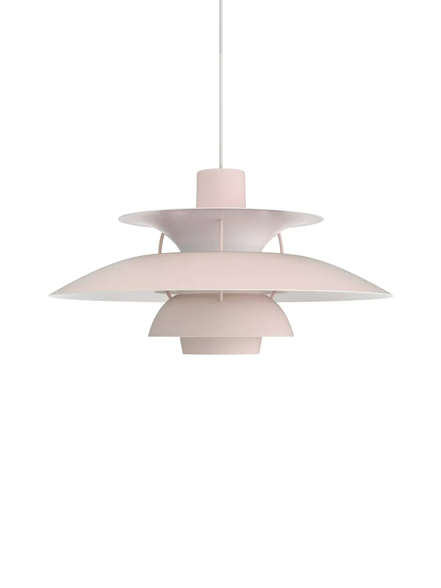 PH 5 Pendelleuchte, Monokrom Pale Rose von Poul Henningsen