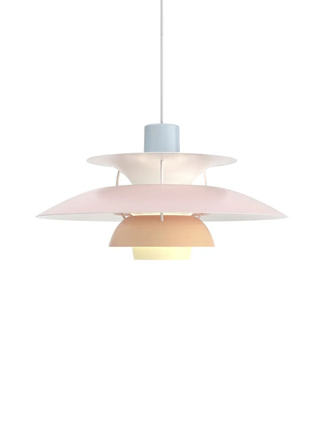 PH 5 Pendelleuchte, Pastel Blue Rose Peach von Poul Henningsen - 1 - Jacobsen Plus