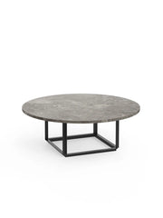 Florence sofabord Ø90, Gris Du Marais fra New Works