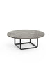 Florence sofabord Ø90, Gris Du Marais fra New Works