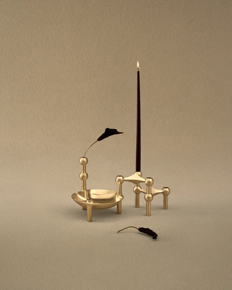 STOFF Nagel Vase, gebürstetes Messing von STOFF Nagel - 4 - Jacobsen Plus