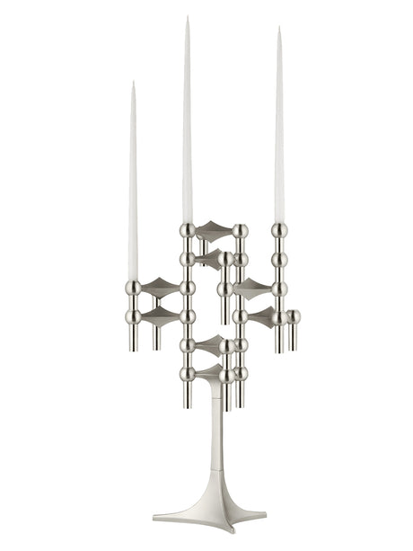 Nagel Stand, gebürstetes Chrom von STOFF Nagel - 5 - Jacobsen Plus