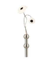 STOFF Nagel Vase, gebürstetes Chrom von STOFF Nagel