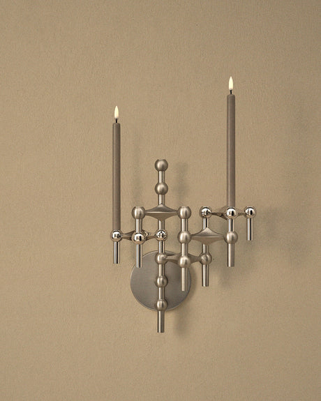 STOFF Nagel Vase, gebürstetes Chrom von STOFF Nagel - 3 - Jacobsen Plus