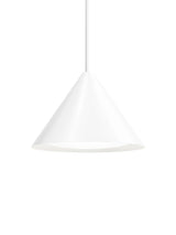 Keglen Pendelleuchte von Louis Poulsen - Ø 400 mm / Weiß - Jacobsen Plus