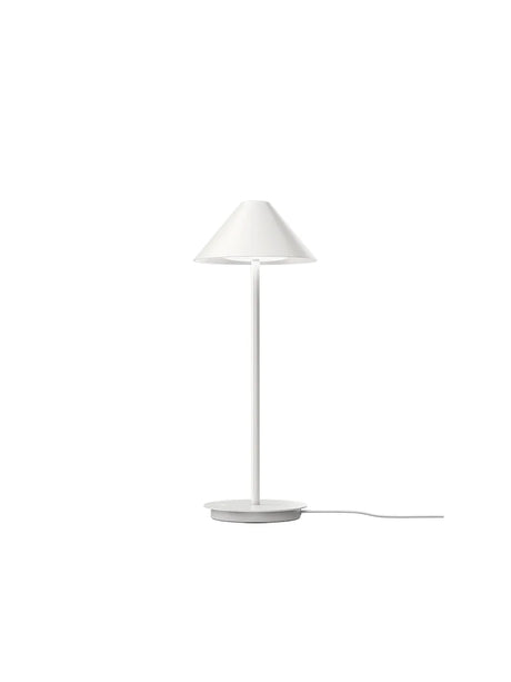 Keglen Bordlampe fra Louis Poulsen - Hvid / Fod - Jacobsen Plus