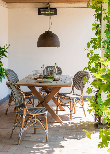 Colonial Esstisch, 160x100 cm von Sika-Design - 2 - Jacobsen Plus