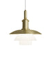 PH 3/3 Pendelleuchte, Messing/Opalt Glas, Limited edition 2022 von Poul Henningsen
