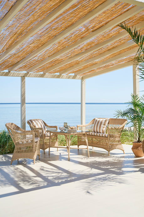 Charlot Gartenstuhl, Natural von Sika-Design - Kein Kissen - Jacobsen Plus