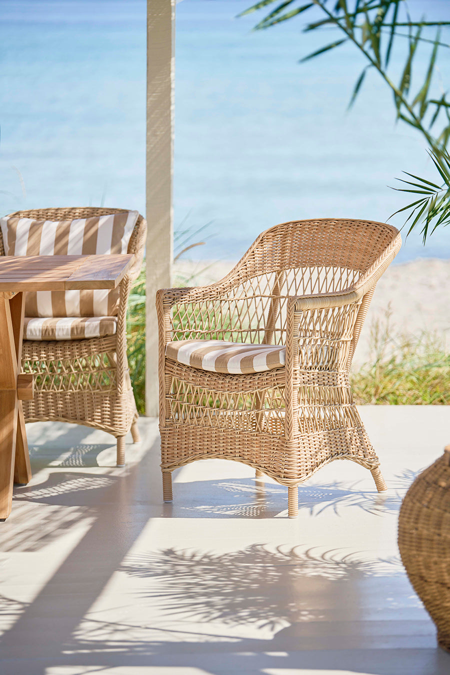 Charlot Gartenstuhl, Natural von Sika-Design - 5 - Jacobsen Plus