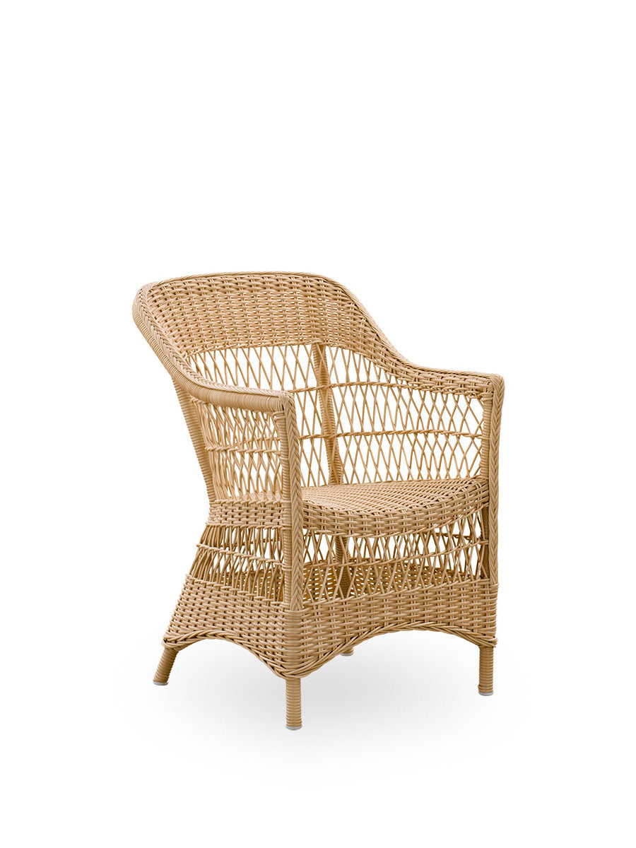 Charlot Gartenstuhl, Natural von Sika-Design - Kein Kissen - Jacobsen Plus