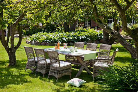 Marie Gartenstuhl, Antique Grey von Sika-Design - Kein Kissen - Jacobsen Plus