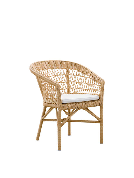 Emma Gartenstuhl, Natural von Sika-Design - Kein Kissen - Jacobsen Plus