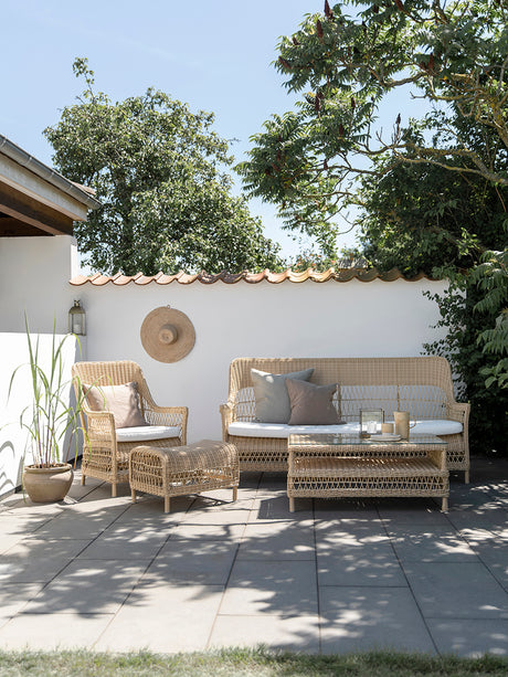 Dawn Fußhocker, Natural von Sika-Design - 3 - Jacobsen Plus