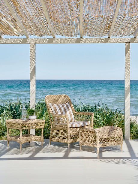 Dawn Lounge-Sessel, Natural von Sika-Design - Kein Kissen - Jacobsen Plus