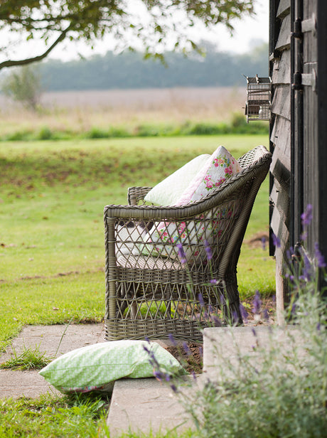 Charlot 2-Pers Gartensofa, Antique Grey von Sika-Design - Kein Kissen - Jacobsen Plus