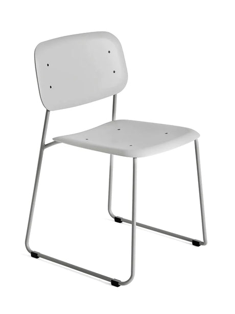 Soft Edge 55 Sled Stuhl von Hay - Soft grey - soft grey - Jacobsen Plus
