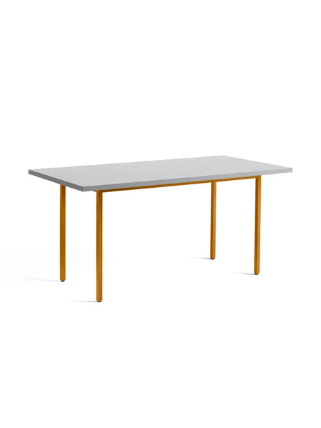Two-Colour Esstisch 160x82 von HAY - Hellgrau / Ocker - Jacobsen Plus