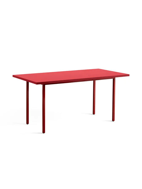 Two-Colour Esstisch 160x82 von HAY - Rot / Bordeauxrot - Jacobsen Plus