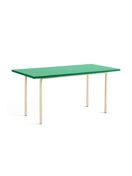 Two-Colour Esstisch 160x82 von HAY - Grüne Minze / Ivory - Jacobsen Plus