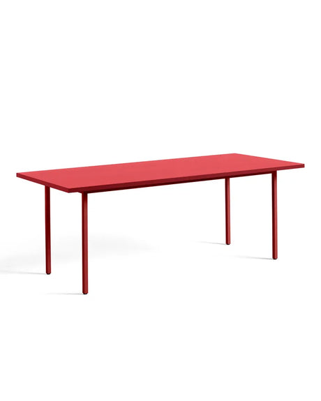 Two-Colour Esstisch 200x90 von Hay - Rot / Bordeauxrot - Jacobsen Plus