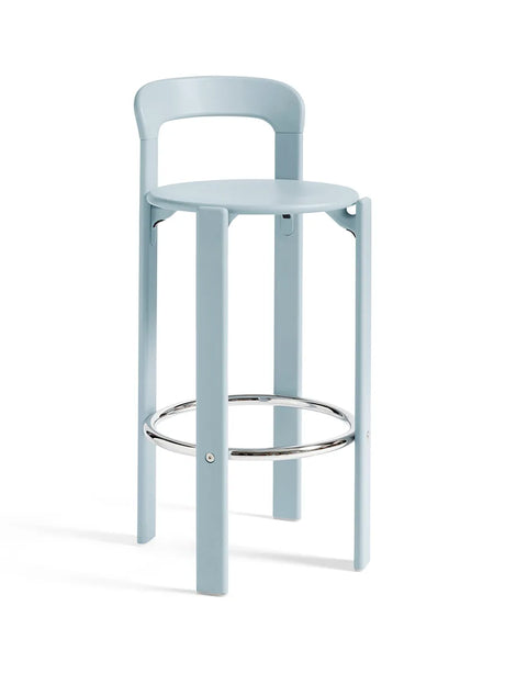 Rey Bar Stool von Hay - Schieferblau - Jacobsen Plus