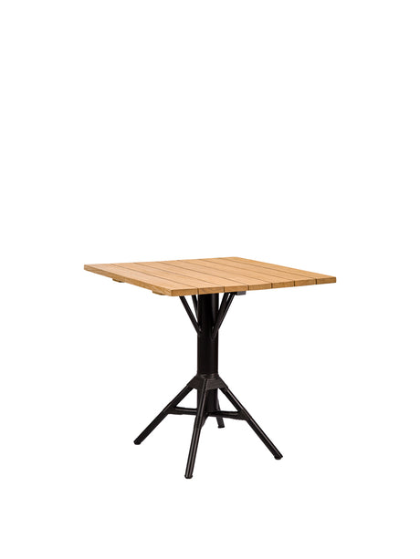 Nicole Café-Tisch 70x70 von Sika-Design - Schwarz - Jacobsen Plus