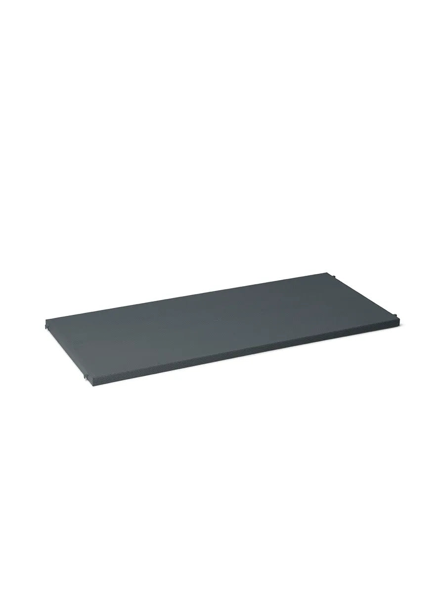 Punctual - Perforated Shelf fra Ferm Living - Anthracite - Jacobsen Plus