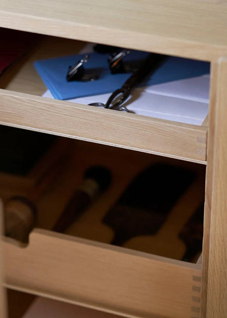A232 große Schublade für Sideboard, Eiche von Børge Mogensen - 2 - Jacobsen Plus