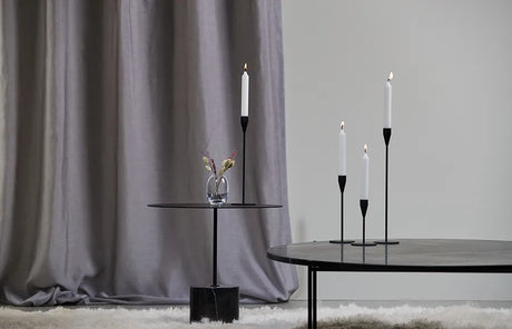 Jupiter Kerzenständer, Schwarz von Piet Hein - Tisch - H: 30 cm - Jacobsen Plus
