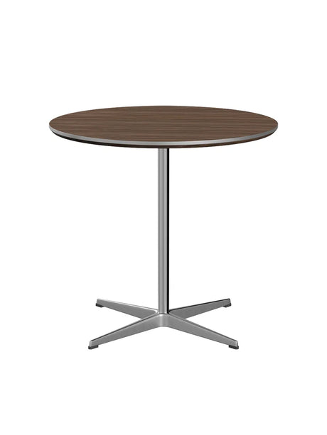 Piet Hein A622 Cafébord, Ø75 cm von Fritz Hansen - Walnussfurnier mit Furnierkante - Jacobsen Plus