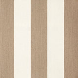 Josephine Exterior Liegestuhl, Natural von Sika-Design - A680 Broad Striped - Beige White - Jacobsen Plus