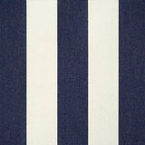 Charlot 2-Pers. Gartensofa, Natur von Sika-Design - A681 Breiter Streifen - Navy Weiß - Jacobsen Plus