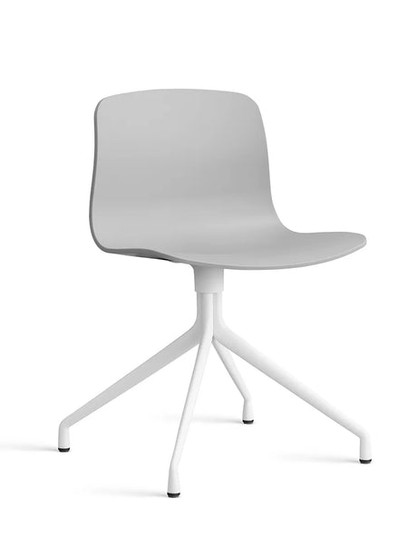 About a Chair AAC10 von Hay - Weiß / Schwarz pulverbeschichtetes Aluminium - Jacobsen Plus